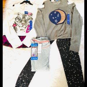 Girls Jessica Simpson 2 sets and a top bundle